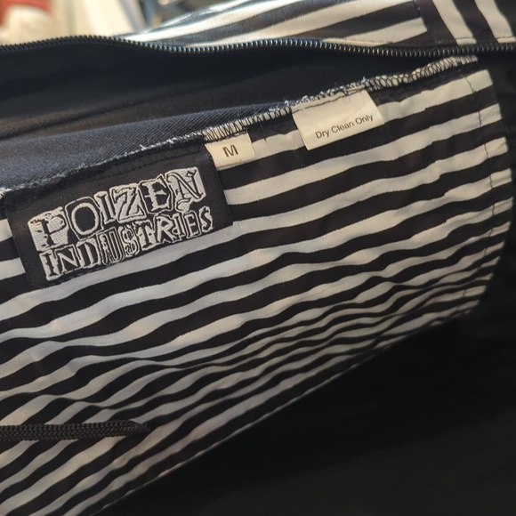 Poizen industries beautiful vintage stripe corset dress - Picture 6 of 6